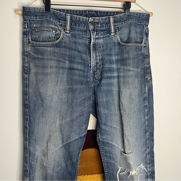 Bonobos Blue Athletic Jeans 35W - Picture 2 of 6